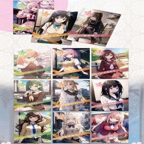 بطاقات قصة Goddess، Goddess Story TCG، بطاقات Goddess Story TCG القابلة للتحصيل، صندوق تعزيز Goddess Story، بطاقات تعزيز اللعب/التداول في الرسوم المتحركة. (جي يو يان) in Kuwait