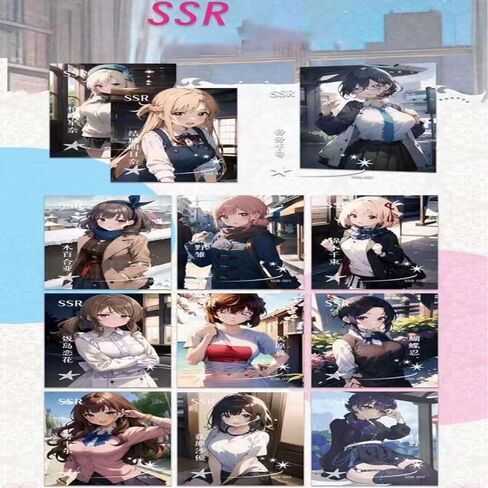 بطاقات قصة Goddess، Goddess Story TCG، بطاقات Goddess Story TCG القابلة للتحصيل، صندوق تعزيز Goddess Story، بطاقات تعزيز اللعب/التداول في الرسوم المتحركة. (جي يو يان) in Kuwait