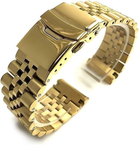 22mm Stainless steel Metal Replacement Watch Band - Bracelet Fits Seiko Turtle and King Turtle Series including SRP777 SRPE93 SRPE03 SRPE05 SRPE07 SRPF77 in Saudi Arabia