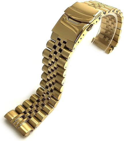 22mm Stainless steel Metal Replacement Watch Band - Bracelet Fits Seiko Turtle and King Turtle Series including SRP777 SRPE93 SRPE03 SRPE05 SRPE07 SRPF77 in Saudi Arabia
