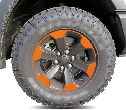 غلاف لاصق من الفينيل بطبقة كاملة من حافة العجلة متوافق مع Ram Rebel 2019 2020 - أسود غير لامع in Kuwait