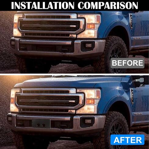License Plate Frame Compatible with F250 F350 Super Duty 2023 2024 Front Bumper License Plate Bracket Holder Replace FO1068203 PC3Z-17A385-AA PC3Z17A385AA in Kuwait