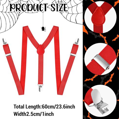 مجموعة أزياء الهالوين الرجالية المكونة من 5 قطع من Honic تتضمن قبعة شعر مستعار سوداء وشارب وشارب لفستان الحفلات in Kuwait