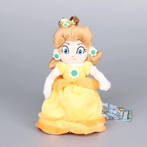 HUAWELL Sup Mari All Star Collection Princes Peach Plush Toy PrincessRosalina & Dasy Stuffed Plush 8" (Princes Peach & PrincessRosalina & Dasy) in Kuwait