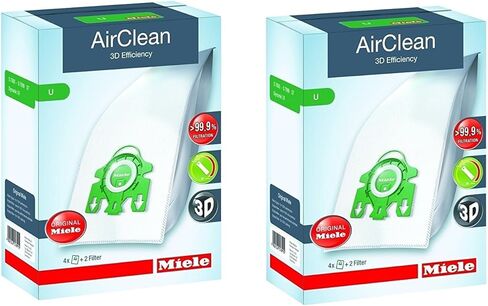 Miele AirClean 3D FJM Vacuum Cleaner Bags, Pack of 4 in Saudi Arabia