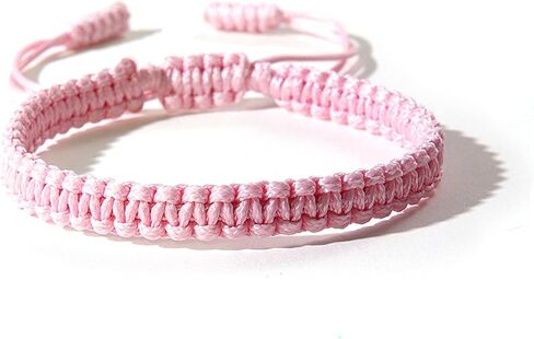 POYAMUSE Handmade Adjustable Braided Bracelet for Women Men – Bohemian Cotton Knitted Rope Anklet, Braided Anklets for Women Summer Trip in Saudi Arabia