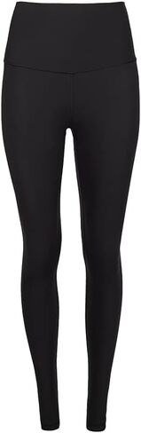 Lilyana Women's Cotton/Spandex Regular Fit Black Track Stretchable Leggings, Perfect for Workout in Saudi Arabia