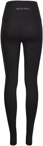 Lilyana Women's Cotton/Spandex Regular Fit Black Track Stretchable Leggings, Perfect for Workout in Saudi Arabia