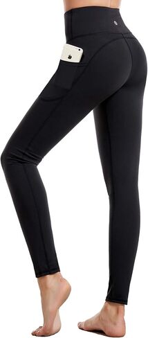 سروال يوجا CAMBIVO بجيوب + بنطال ضيق للتمرين للنساء (كبير) in Kuwait