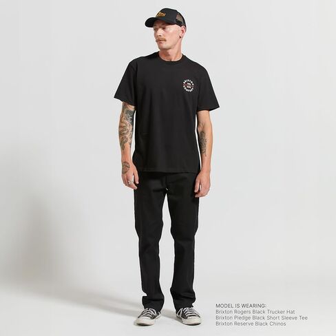 تي شيرت رجالي من Brixton Pledge بأكمام طويلة in Kuwait