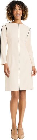 Maggy London Women's Sheath Dress with Contrast Seaming Details in Saudi Arabia