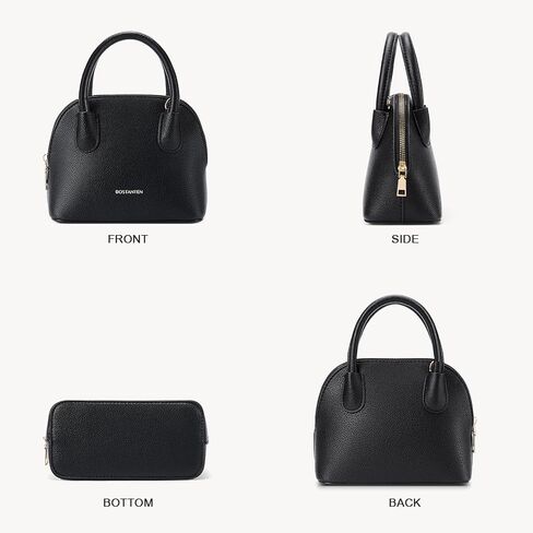 BOSTANTEN حقيبة كروس صغيرة محافظ صغيرة للنساء العصرية لطيف حقيبة جلدية نباتية مع حزام كتف قابل للفصل in Kuwait