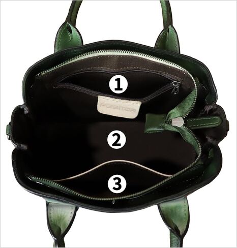 حقيبة يد من الجلد الطبيعي للنساء حقيبة يد جلدية مرسومة يدويًا بمقبض علوي وحقيبة كروس مصنوعة يدويًا in Kuwait