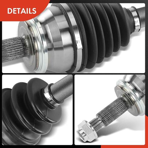 A-Premium Pair (2) Front CV Axle Shaft Assembly Compatible with Hyundai Palisade 2020-2021 3.8L, Driver and Passenger Side, Replace# 49500S8400, 49501S8450 in Saudi Arabia