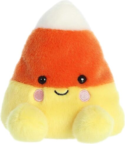 لعبة الحيوانات المحشوة Aurora® Spooky Palm Pals™ Maisy Candy Corn™ - لعبة بحجم الجيب - متعة قابلة للتجميع - برتقالية 5 بوصات in Saudi Arabia