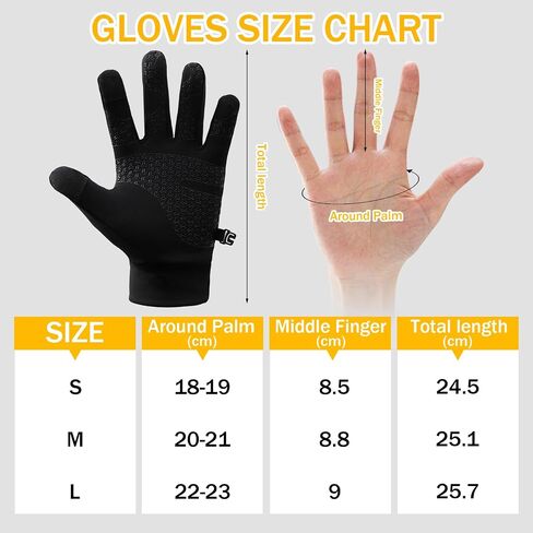 Running Gloves, Lightweight Winter Gloves Touchcreen Warm Liner Gloves Men Women for Cycling Biking Sports Driving in Saudi Arabia