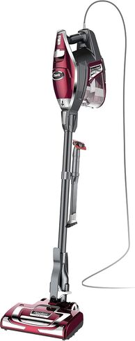 Shark HV343AMZ Rocket Corded Stick Vacuum with Self-Cleaning Brushroll, Lightweight & Maneuverable, Perfect for Pet Hair Pickup, Converts to a Hand Vacuum, with Crevice & Upholstery Tools, Blue/Silver in Saudi Arabia