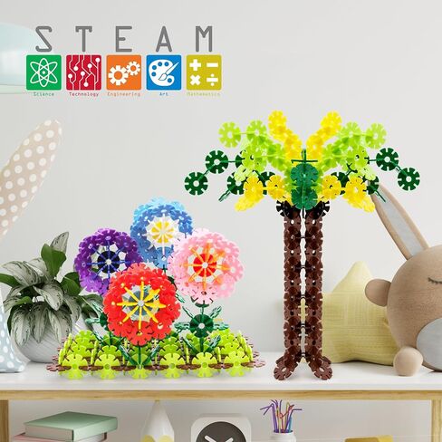 PicassoTiles بناء رقائق المتشابكة كتل البناء القرص في 12 لونا الجذعية التعلم التعليم المبكر لعبة الهندسة Playset تنمية دماغ الطفل للأطفال الصغار الفتيات الفتيان الأطفال سن 3+ PTF108 in Kuwait