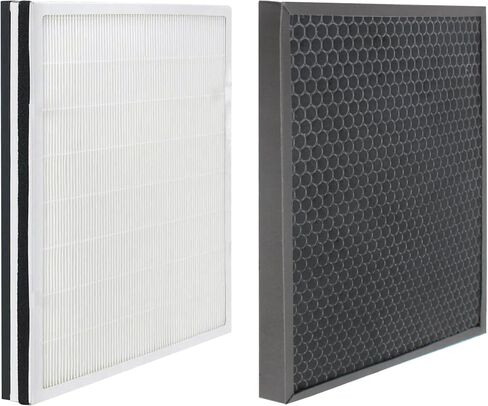 Fette Filter - FLT9200 True HEPA Air Purifier Filter H and Carbon Combo Pack Compatible with FLT9200 for AC9200 Air Purifier - (1 HEPA & 1 Carbon Filter) in Saudi Arabia