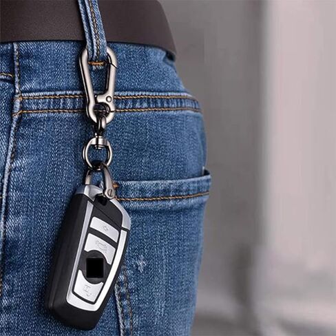 Car Key Keychain - Metal Quick-Release Key Fob Ring, Detachable Key Clip for Men and Women with Spring O Rings Clip in Kuwait