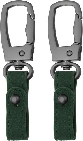 HARFINGTON Car Keychain Clip Leather Key Chain Ring Key Holder Organizer for Men Women in Saudi Arabia