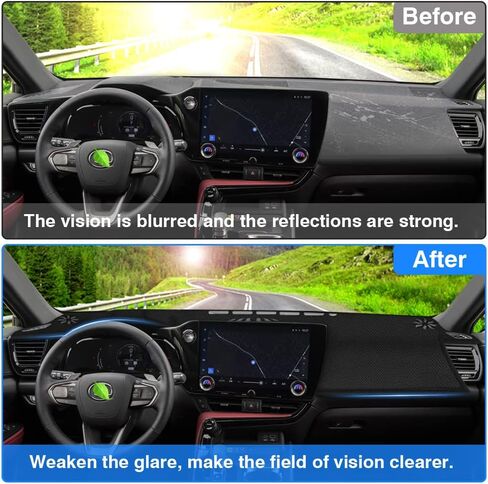 حصيرة غطاء لوحة القيادة من Autorder لعام 2022 2023 2024 2025 Lexus NX NX 250/NX 350/NX 350h/NX 450h + ملحقات غطاء لوحة القيادة من الفلانيل واقي من الشمس وهج الأشعة فوق البنفسجية (بدون HUD) in Kuwait