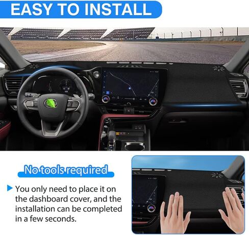 حصيرة غطاء لوحة القيادة من Autorder لعام 2022 2023 2024 2025 Lexus NX NX 250/NX 350/NX 350h/NX 450h + ملحقات غطاء لوحة القيادة من الفلانيل واقي من الشمس وهج الأشعة فوق البنفسجية (بدون HUD) in Kuwait