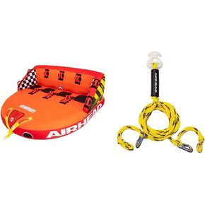AIRHEAD Great Big Mable | 1-4 Rider Towable Tube for Boating