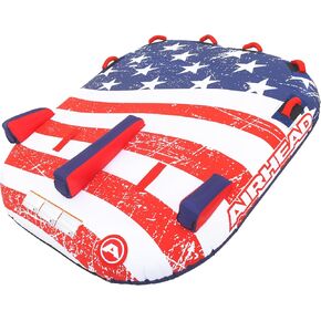 Sportsstuff Stars & Stripes | Towable Tube for Boating with 1-4 Rider Options