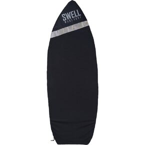 SWELL Wakesurf - Adjustable Length Wakesurf Board Sock with Padded Nose and Pocket - Wakeboard Cover - One Size Fits All Surfboard Bag