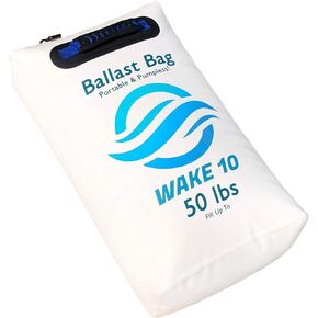 WAKE 10 Boat Ballast Bag - Portable and Pumpless - 50 lb. - Wakesurfing and Wakeboarding