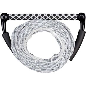 Full Throttle Wakeboard/Kneeboard Rope with Handle,Grey