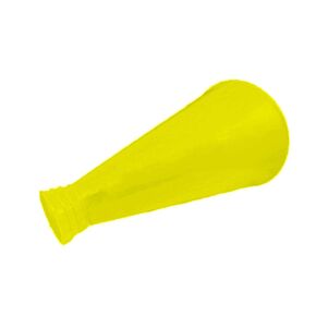 9" Yellow Plastic Megaphone Cheerleader Hollywood Movie Director Prop