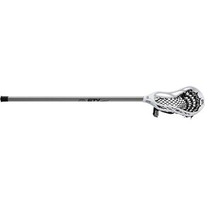 STX Lacrosse Stallion 50 Youth Lacrosse Complete Stick، بلاتيني/أبيض، 39 بوصة