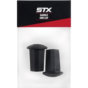 STX Lacrosse 1" End Cap 2 Pack End Cap Pack, Black
