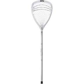 STX Lacrosse Shield 100 Goalie Complete Stick White/White/Platinum