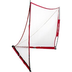 PowerNet Portable Lacrosse Goal | Quick and Easy 2 Minute Setup No Tools Required | Perfect for Practice or Scrimmages | Bow Style Frame | Bag Included