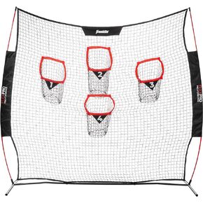 Franklin Sports 8 Foot x 8 Foot Football Accuracy Target – Four Targets – Improve Throwing Skills – Quarterback Training – Football Training
