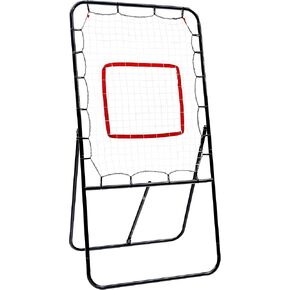 4' Lacrosse Bounce Back Rebounder Pitch Back Ball Return Training Screen by Trademark Innovations