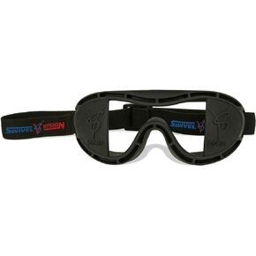 Swivel Vision Adjustable Strap Training Goggles for Sports - Lightweight, Comfortable Design for Baseball, Basketball, Football, Hockey, Lacrosse, Soccer, and More