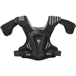 TRUE TEMPER Cadet Youth Boys Lacrosse Shoulder Pad - NOCSAE (ND200) Compliant, Black, Youth Small