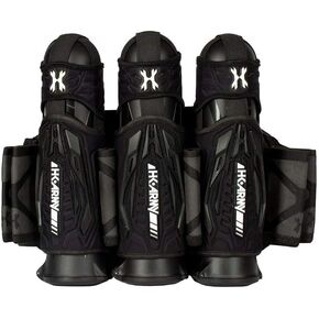 HK Army Zero G 2.0 Paintball Harness 3+2 Pod Pack - Black/Black in Saudi Arabia