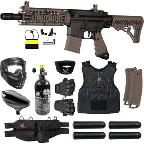 Maddog Tippmann TMC MAGFED Protective Paintball Gun Starter Package