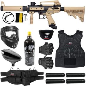 Maddog Tippmann Cronus Tactical Protective Paintball Gun Marker Starter Package
