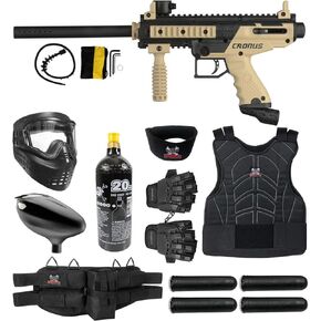 Maddog Tippmann Cronus Basic Protective Paintball Gun Marker Starter Package