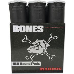 Maddog 150 Round Bones Paintball Pods
