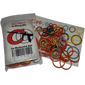 Captain O-Ring Dye Proto Rize/Rize Maxxed - Color Coded 3X Oring Rebuild Kit