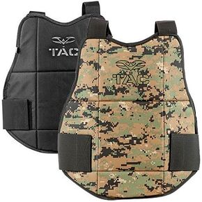 Valken Paintball Reversible Chest Protector - Camo/Black