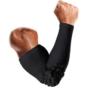 Arm Sleeves with Elbow Pads Arm Compression Sleeve for Youth and Adult, Elbow Sleeves for Basketball, Football, Volleyball