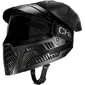 Carbon Paintball Carbon OPR Full Head Coverage Thermal Paintball Goggles Mask - Black